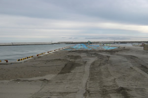 本別漁港広域水産基盤整備工事１工区 着工前